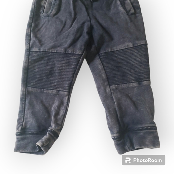 Cat & Jack Navy Joggers Reinforced Knee size 18 months - Picture 3 of 5